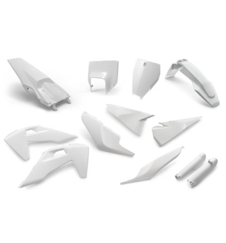 Kit di plastiche bianco